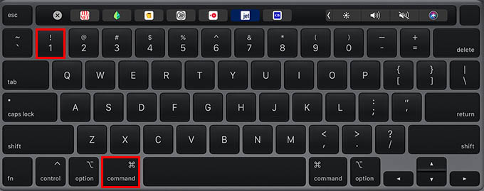 keyboard shortcuts for switching tabs in chrome on mac